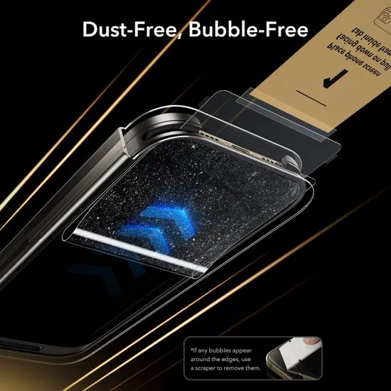 ESR Armorite Pro Σκληρυμένο Γυαλί UltraFit, iPhone 17 Pro Max