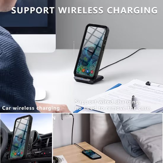 ShellBox IP68 Θήκη, Samsung Galaxy S25 Plus, Μαύρο