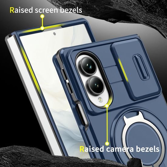 Etui Camslide Stand, Samsung Galaxy Z Fold 8, niebieskie