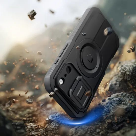 Tech-Protect Kevlar MagSafe θήκη, iPhone 17 Pro, μαύρη