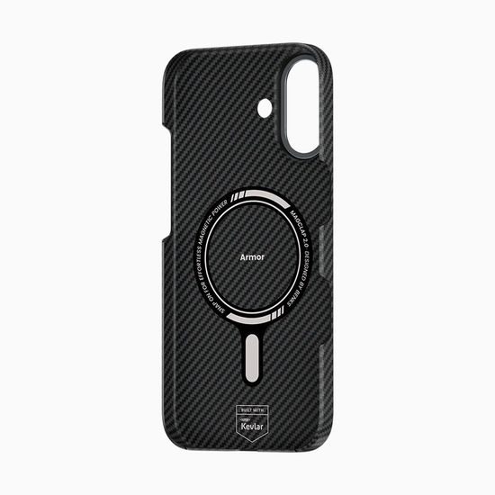 Benks Magnetic Armor Air Kevlar θήκη Metal Frame, iPhone 17, μαύρη