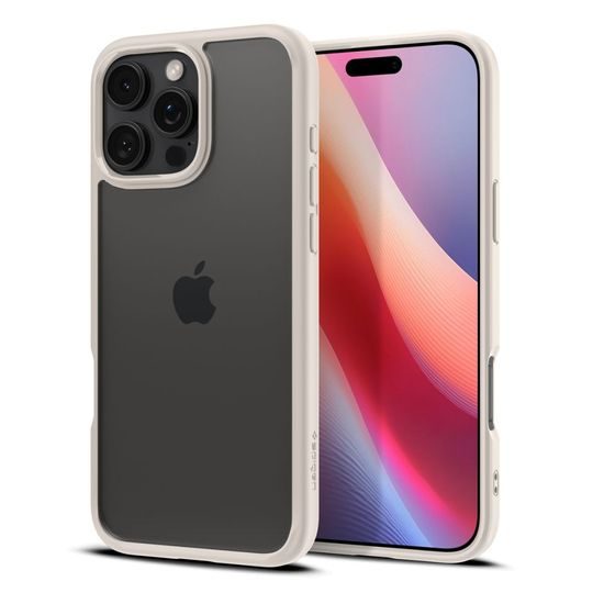 Spigen Ultra hybrid kryt na mobil, iPhone 16 Pro, natural titanium