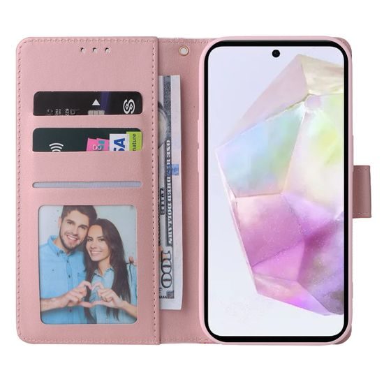 Mágneses tok, Samsung Galaxy A35, márvány