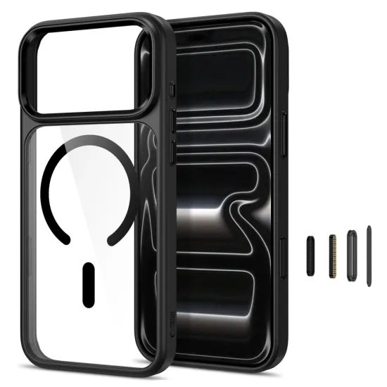 Tech-Protect MagMat MagSafe Case für iPhone 17 Pro Max / 18 Pro Max - Hybride Schutzhülle mit Camera Control - Schwarz