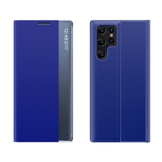 Sleep case Samsung Galaxy S23 Ultra, kék