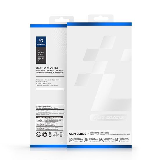 Dux Ducis Clin Magnetic obal, Samsung Galaxy Z Flip8, průhledný