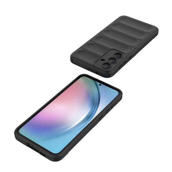 Θήκη Wency Magic Shield, Samsung Galaxy A55, μαύρη