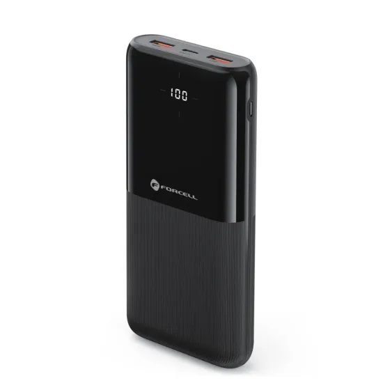 Forcell F-Energy P20k1 Powerbank PD 20W, QC 20000mAh, črna