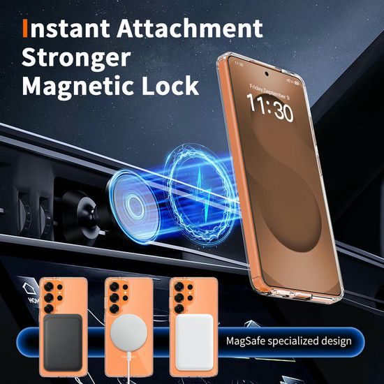 Διάφανη θήκη Magsafe, Samsung Galaxy S26 Ultra, διάφανη