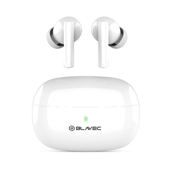 Blavec BW-01 Pure TWS Bluetooth Oordopjes - Bluetooth 5.3 - Wit