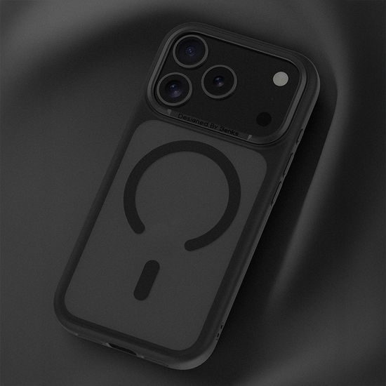 Benks Magnetic Mist θήκη Metal Frame, iPhone 17 Pro Max, μαύρη