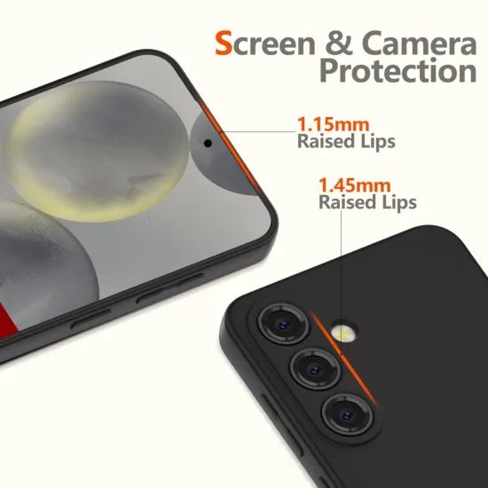 Tech-Protect Icon θήκη, Samsung Galaxy S25 FE, μαύρη