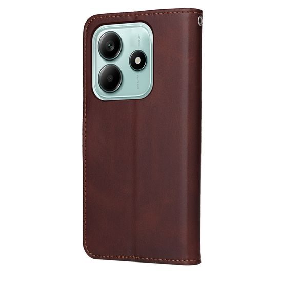 Μαγνητική Θήκη, Xiaomi Redmi Note 14 5G, καφέ