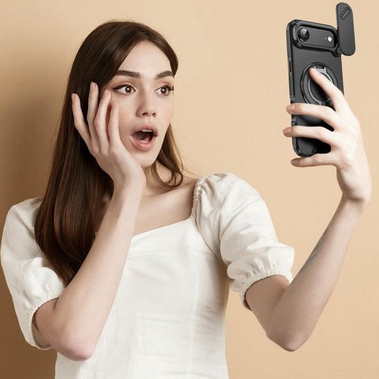 Θήκη Camslide Stand, iPhone Air, μαύρη