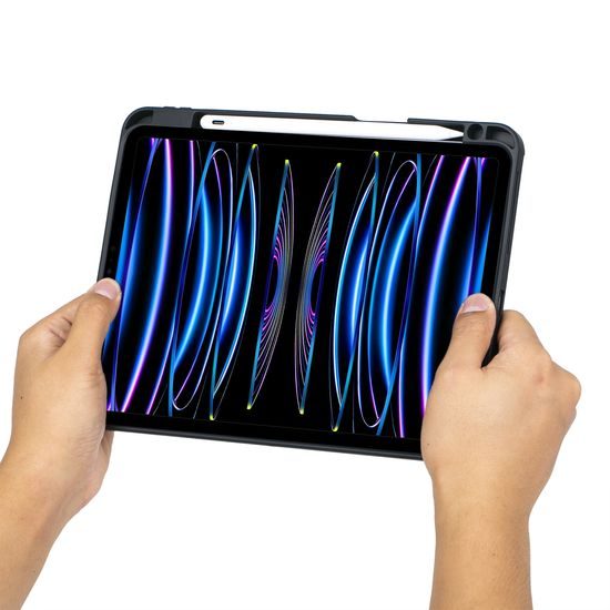 Θήκη πληκτρολογίου JP MK02 για tablet, iPad Pro 11 2018 / 2020 / 2021 / 2022, iPad Air 4 10.9 2020 / Air 5 10.9 2022 / Air 11 2024 / 2025, μαύρο