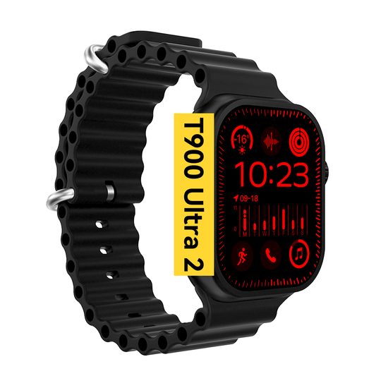 Smartwatch T900 Ultra 2, negru