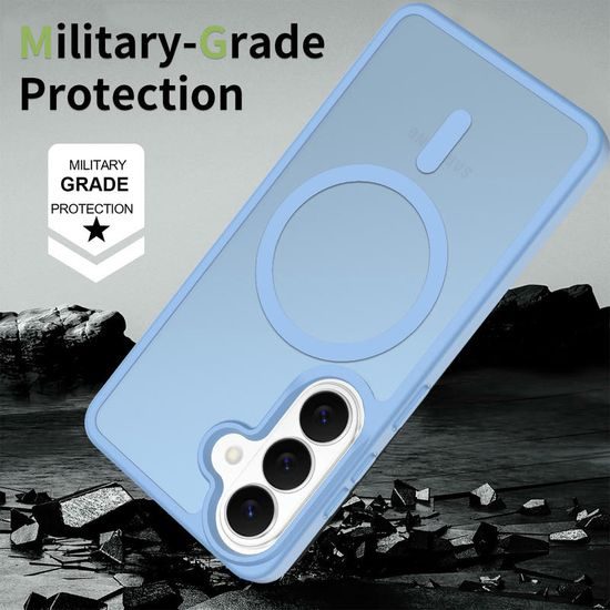 JP MagFit Colour θήκη MagSafe με μαγνήτη N52, Samsung Galaxy S26, ανοιχτό μπλε