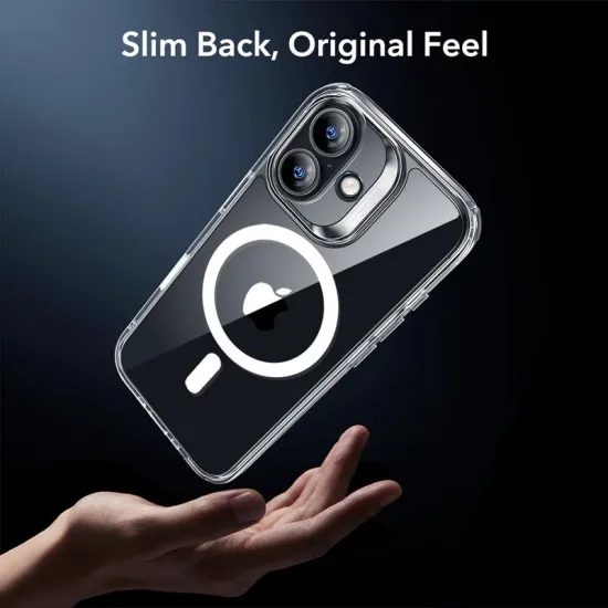 ESR Classic Hybrid MagSafe + σκληρυμένο γυαλί, iPhone 17, διαφανές