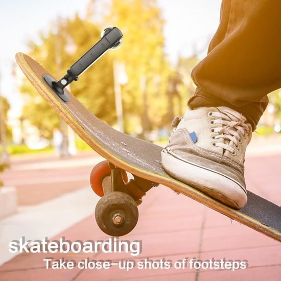 Flexible Helmet Mount – Καμπύλη αυτοκόλλητη βάση για action cameras (6,5 × 6,5 cm)