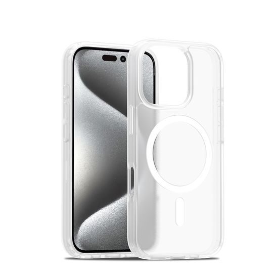 JP MagFit Colour MagSafe obal s N52 magnetom, iPhone 16 Pro, biely