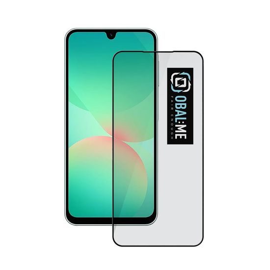 Samsung Galaxy A27 5G aizsargstikls – OBAL:ME 5D rūdītais stikls – melns