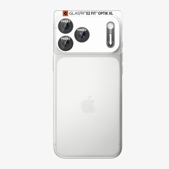 Spigen Optik.TR Ez Fit Pro XL (AGL12035), ochrana fotoaparátu, iPhone 18 Pro, tmavě šedá