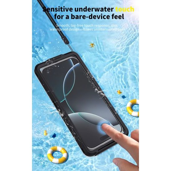 G80 Pro Universelle Wasserdichte Schutzhülle für Smartphones 4,7-7,0 Zoll - Tauchen & Schnorcheln - IP68 Zertifiziert