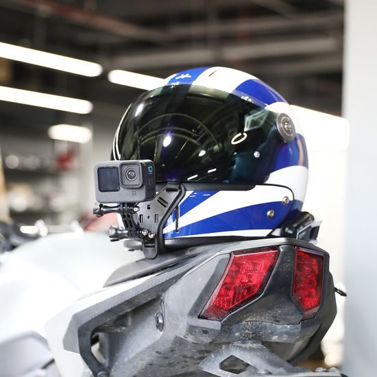 Set profesionalnih nosača za motocikl i nosač za bradu kacige za akcijske kamere