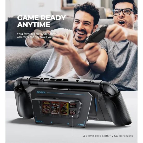 Dexnor etui, Nintendo Switch 2, črn