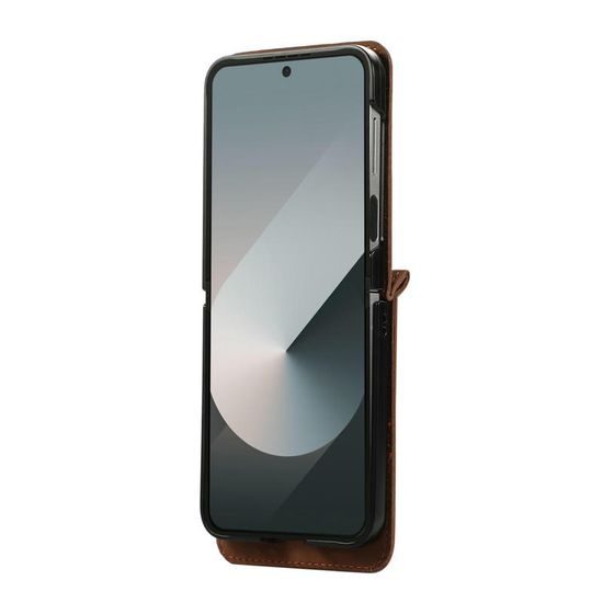 Crossbody θήκη, Samsung Galaxy Z Flip 6, μαύρη