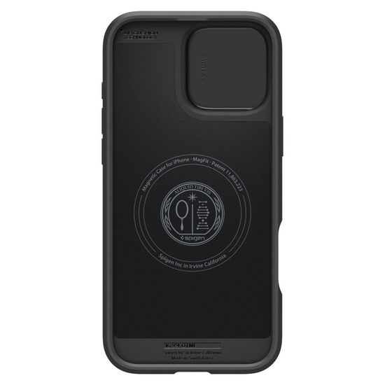 Spigen Optik Armor MagSafe, iPhone 16 Pro Max, schwarz