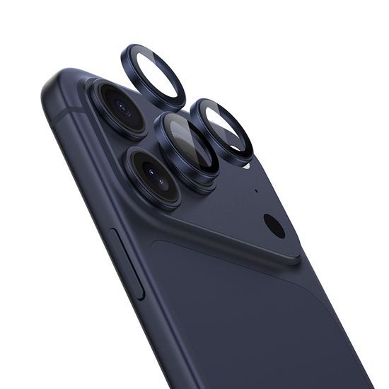 Benks Glass Warrior zaščitno kaljeno steklo za fotoaparat, iPhone 17 Pro / 17 Pro Max, modro