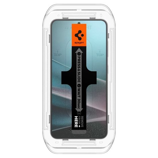 Spigen Glass.TR EZFit Privacy s aplikátorem, 2 kusy, Tvrzené sklo, Samsung Galaxy S24 / S25