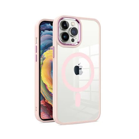 Techsuit MagSafe Pro, iPhone 14 Pro, růžový