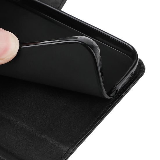 Samsung Galaxy A18 klappümbris magnetiga – must
