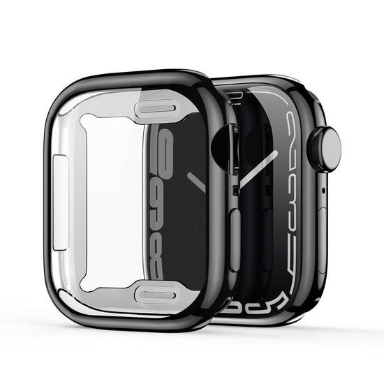 Dux Ducis Samo púzdro, Apple Watch 4 / 5 / 6 / SE (44 mm), čierne