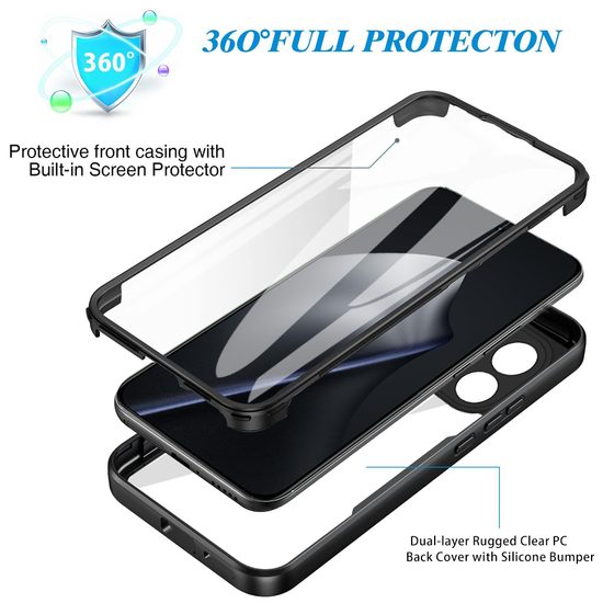 JP Defense πολύχρωμη θήκη, Xiaomi 15T, ροζ