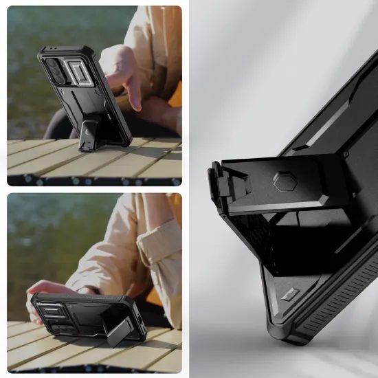 Tech-Protect Kevlar Cam+ pouzdro, Samsung Galaxy A56 5G, černé