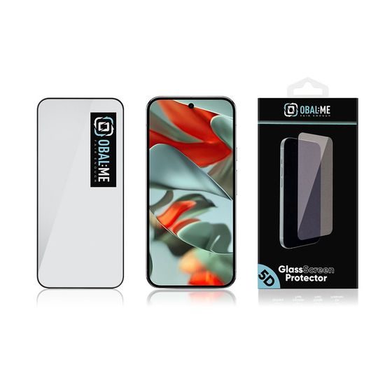OBAL:ME 5D Tvrdené Sklo pre Google Pixel 9 Pro XL, čierne