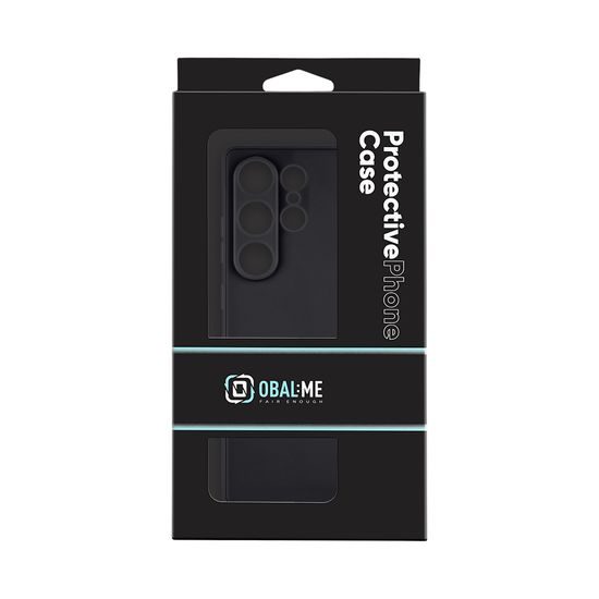 OBAL:ME Matte TPU Kryt pre Samsung Galaxy S25 Ultra, čierny