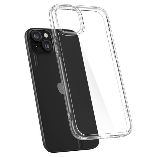 Spigen Ultra hybrid kryt na mobil, iPhone 15 Plus, čirý