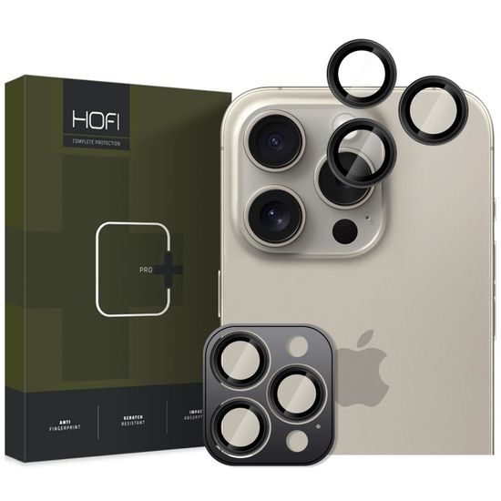 Hofi Camring Pro+, κάλυμμα φακού κάμερας, iPhone 16 Pro / 16 Pro Max, μαύρο