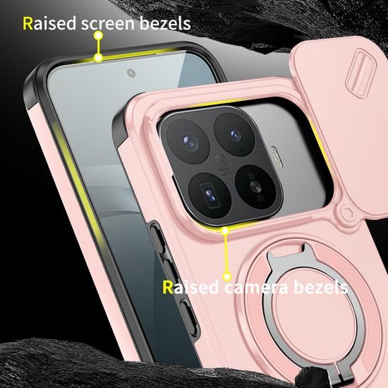 Θήκη Camslide Stand, Xiaomi 17T Pro, ροζ
