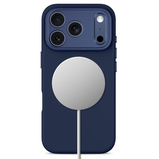 iPhone 17 Pro / 18 Pro dėklas – Tech-Protect Uniq MagSafe CC – tamsiai mėlyna