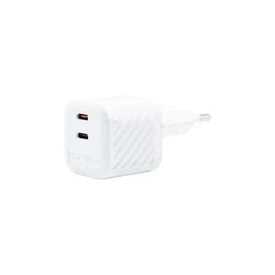 ER POWER Mini φορτιστής 2x USB-C, 45W, GaN