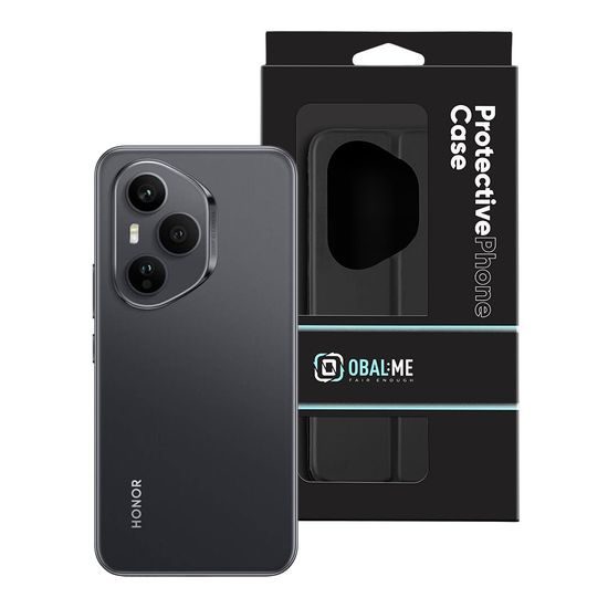 OBAL:ME SmoothTouch Θήκη για Honor 400 Pro, μαύρη
