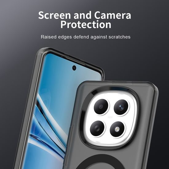 Techsuit CandyCase MagSafe, Xiaomi Redmi Note 15 5G / Poco M8 5G, μαύρο