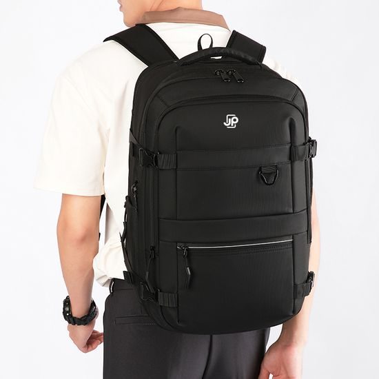 JP Batoh B23 s vákuovým kompresným vakom, 48*31*22~27 cm, čierny