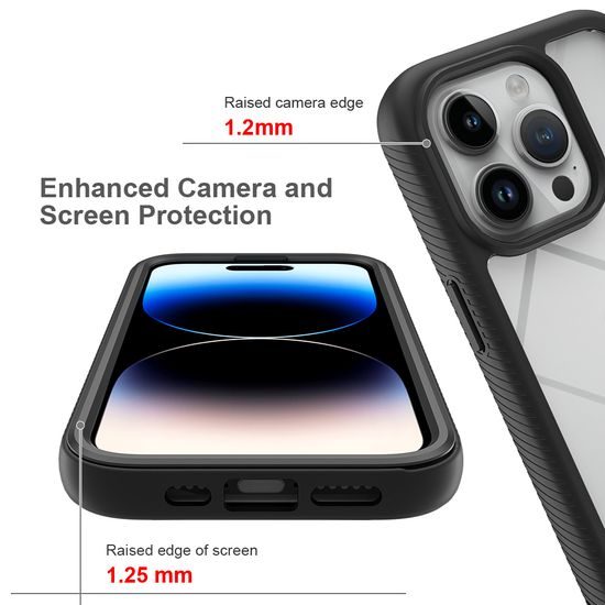 Θήκη JP Defense360, iPhone 15 Pro, μαύρη