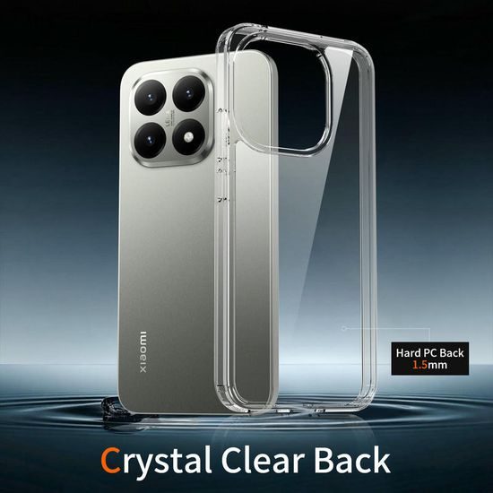 Husă transparentă, Xiaomi 15T, transparent